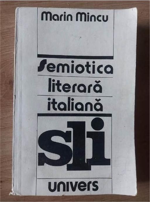 Semiotica literara italiana- Marin Mincu