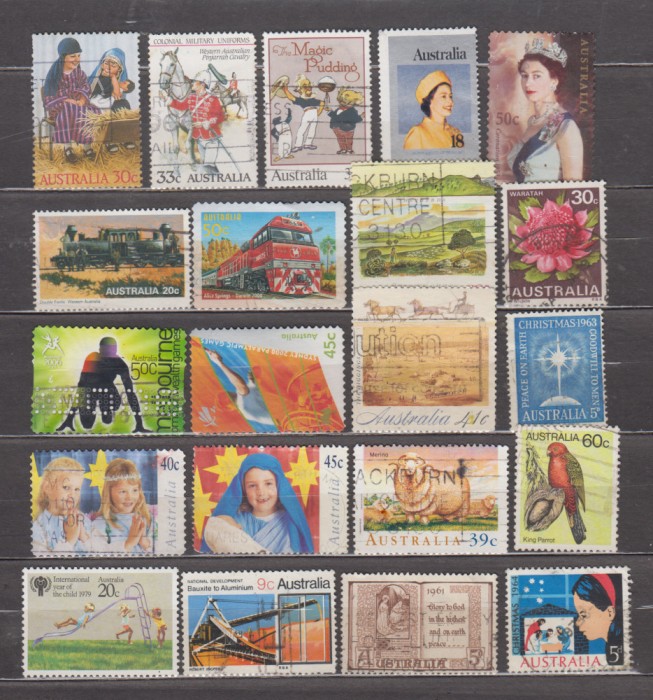 A7 T3 13 - Timbre foarte vechi - Australia