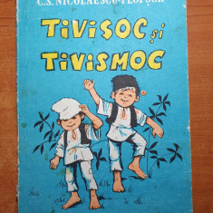 carte pentru copii - tivisoc si tivismoc - din anul 1987