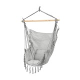 Leziter Hamac Scaun Suspendat Puerto Gri Poliester-Bumbac 130x100cm