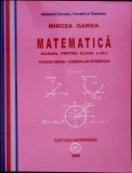 Matematica, Manual clasa a IX-a, Mircea Ganga, Mathpress, coperta brosata, limba romana