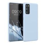 Husa Kwmobile pentru Samsung Galaxy S20 FE, Silicon, Albastru, 53604.58, Carcasa