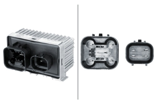 HELLA 4RV 008 188-671 unitate de control,bujii incandescente