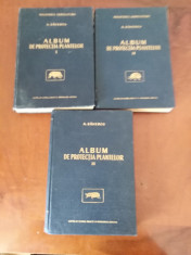 ALBUM DE PROTEC?IA PLANTELOR de N. SAVESCU 3 volume foto