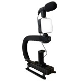 Pachet video inteligentlive cu microfon- lumina led de mana
