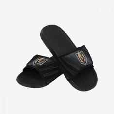 Vegas Golden Knights papuci de bărbați Legacy Velcro Sport Slide Slipper - M = 42&ndash;43 EU