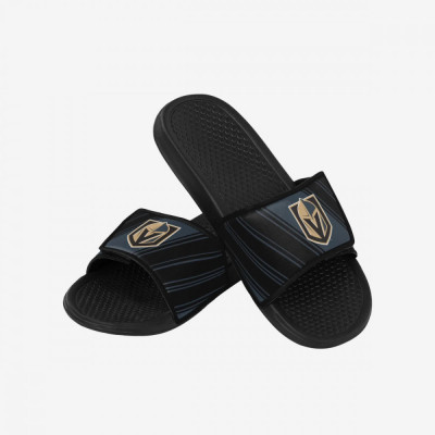 Vegas Golden Knights papuci de bărbați Legacy Velcro Sport Slide Slipper - L = 44-45 EU foto