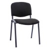 SCAUN VIZITOR - CADRU NEGRU - STOFA