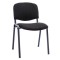 SCAUN VIZITOR - CADRU NEGRU - STOFA