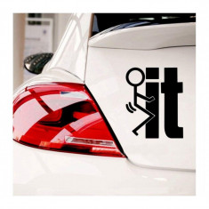 Sticker auto FckIT foto