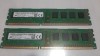8gb ddr3 1600MHz memorie ram calculator pc (2x4gb), DDR 3, 8 GB, 1600 mhz, Micron
