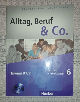 Alltag, Beruf and Co. Kurs Und Arbeitsbuch * Niveau B1/2 foto