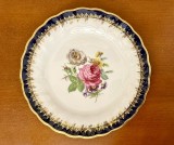 FARFURIE DIN PORTELAN WINTERLING KIRKENLAMITZ- ECHT KOBALT SCHARFFEUER D20CM