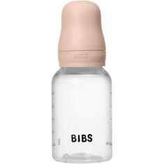 BIBS Anti-Colic Baby Bottle Latex biberon anticolici cu tetină din cauciuc Blush 150 ml