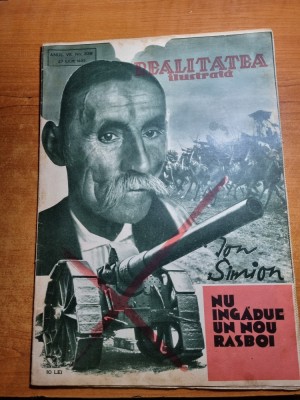 realitatea ilustrata 27 iulie 1933-regina maria,longevitatea umana,regele carol foto