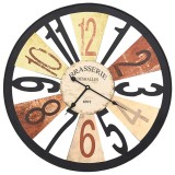 Cumpara ieftin Ceas de perete, multicolor, 60 cm, metal