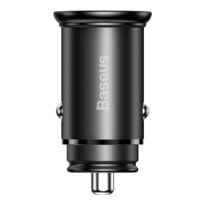 Incarcator auto bricheta Type-C, USB, Baseus, CCALL-BS01, negru foto