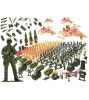 Set de figurine baza militara 307 piese pentru copii
