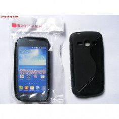 Husa Silicon S-Line Sam Galaxy Ace 3 S7270 Negru