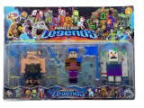 Set figurine gen Minecraft Legend Porc