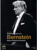 Brahms: Symphonies Nos. 2 &amp; 4 (DVD) | Leonard Bernstein, Boston Symphony Orchestra