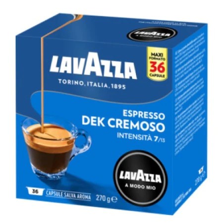 Lavazza A Modo Mio Dek Cremoso capsule 36 buc