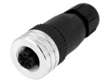 Mufă M12 5 Pin Mamă pe Cablu IP67, MOLEX