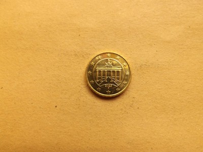 Germania 10 Eurocenti 2023 D (Luciu de batere) foto