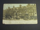 Carte Poștală Britanică originală - Staple Inn Holborn Londra, circulată (&icirc;nceputul sec. XX), Circulata, Printata