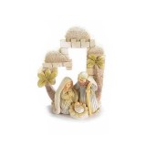 Figurina Nasterea Domnului polirasina multicolora UM 8x3x10.5 cm