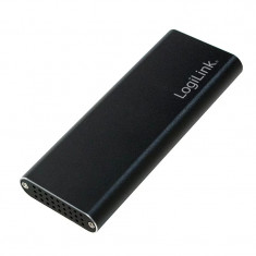 RACK extern LOGILINK pt. SSD M.2 M.2 interfata PC USB 3.2 aluminiu negru &amp;amp;quot;UA0314&amp;amp;quot; foto
