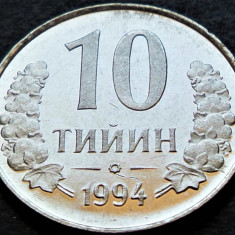 Moneda exotica 10 TIYIN - UZBEKISTAN, anul 1994 * cod 5400 = UNC