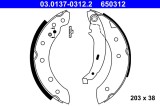ATE 03.0137-0312.2 Set saboti frana
