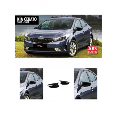 Capace oglinda tip BATMAN compatibile Kia Cerato 2016-2019 Cod: BAT10035 / C551-BAT2 Automotive TrustedCars foto