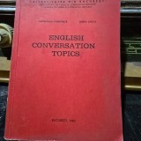 ENGLISH CONVERSATION TOPICS - GEORGIANA FARNOAGA