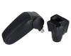 Cotiera Auto Premium Dacia Dokker (5usi) 2012-2020 ALM Negru, Rabatabila, Spatiu Depozitare Captusit
