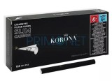 Tuburi Tigari Korona Slim Black Carbon 120