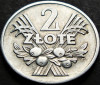 Moneda istorica 2 ZLOTI - POLONIA, anul 1958 * cod 86, Europa