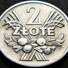 Moneda istorica 2 ZLOTI - POLONIA, anul 1958 * cod 86