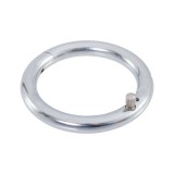 Inel nazal Kerbl nichelat pentru bovine vitei vaci tauri diametru 54mm sistem surub
