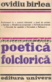 Poetica Folclorica - Ovidiu Birlea - Tiraj: 4330 Exemplare