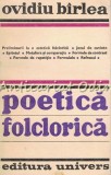 Poetica Folclorica - Ovidiu Birlea - Tiraj: 4330 Exemplare