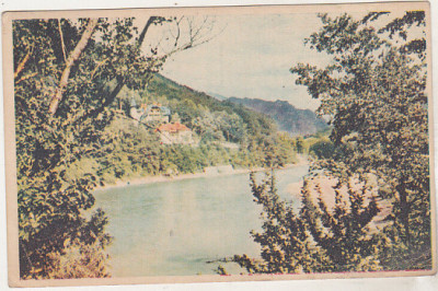 bnk cp Valea Oltului - Vedere spre Calimanesti - circulata 1955 foto