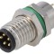Conector M8 5-Pin Montare Panou Piuliță Frontală