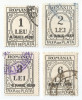 Romania, LP IV.15/1930, Taxa de plata, t. negru, h. alba, supr. 8 IUNIE, obl., Nestampilat