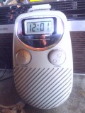 Radio portabil cu ceas TCM Nr 65492 Shower Radio An 1994