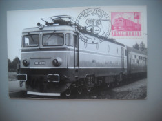 HOPCT MAXIMA 72936 LOCOMOTIVA ELECTRICA 1981 -TREN ROMANIA foto