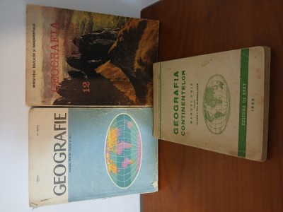 Pachet-3 Manuale Geografie foto