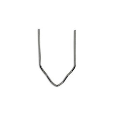 Set de 100 cleme V Int.-0.8mm pentru reparat plastic, HILMANN
