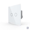 Intrerupator Dublu cu Revenire, Contact Uscat cu Touch LIVOLO - Serie Noua SmartElectro IntelligentHouse